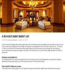 Screen shot bucket list