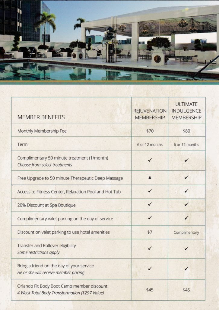 spa membership 2