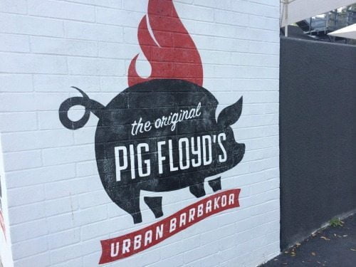 Pig Floyd's sign
