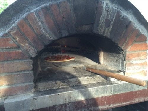 The Wine Barn - pizza oven