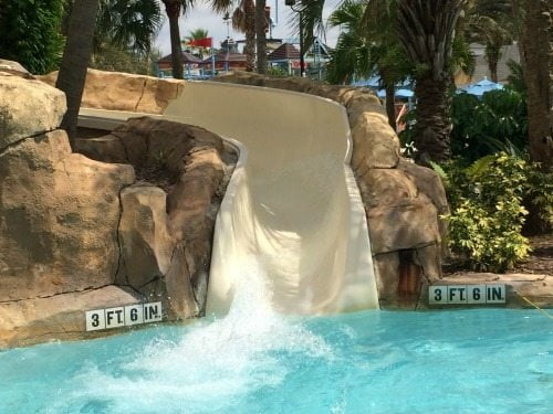 reunion resort water slide 2