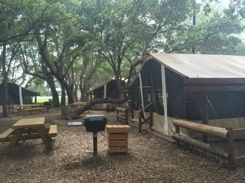 westgate river ranch glamping area