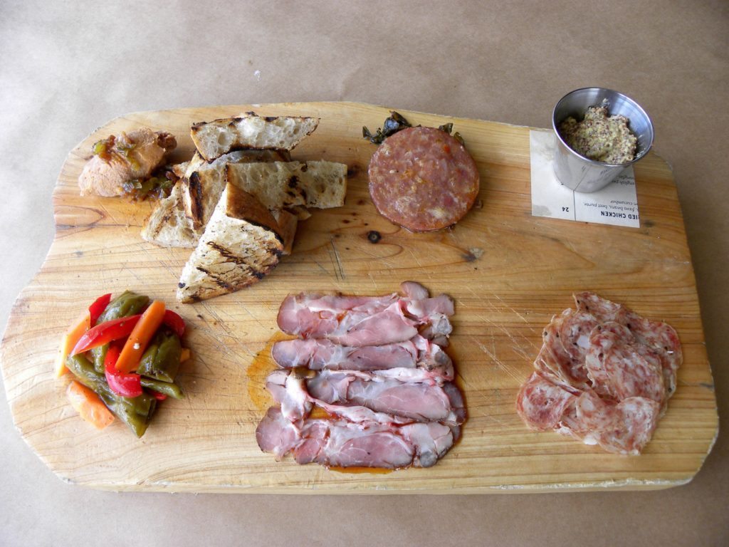 Cheese and charcuterie