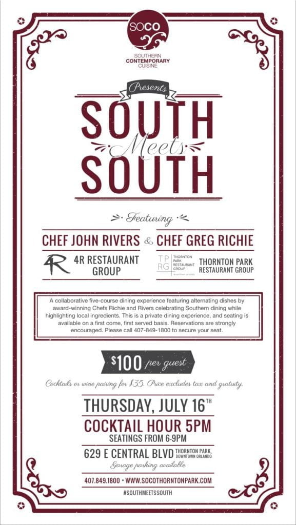 South Meets South Flier
