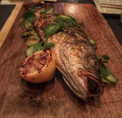 Don't knock it 'til you've tried it. This Roasted X fish was spectacular! 