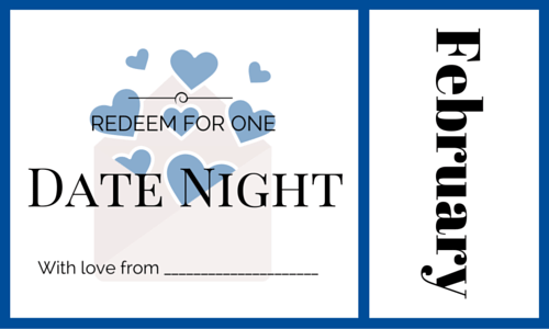 February Date Night Coupon