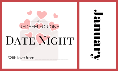 January Date Night Coupon