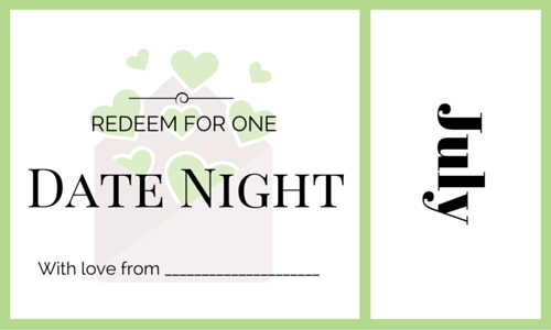 July Date Night Coupon