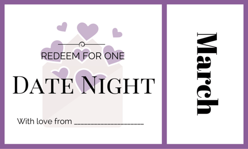 March Date Night Coupon