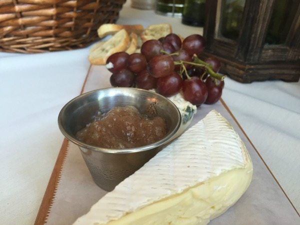 cheese and fruit plate