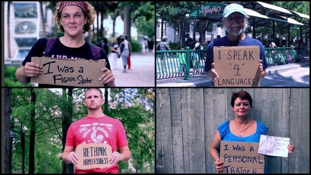 cardboard-stories-homeless-in-orlando-rethink-homelessness-friends-write-down-fact-video