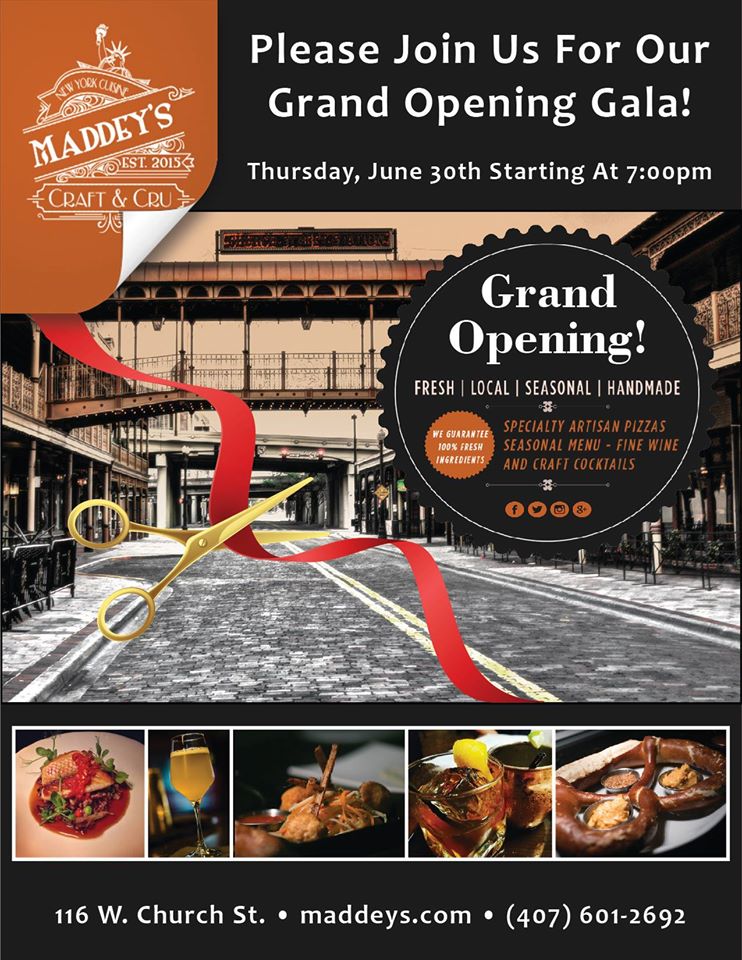 maddey's grand opening