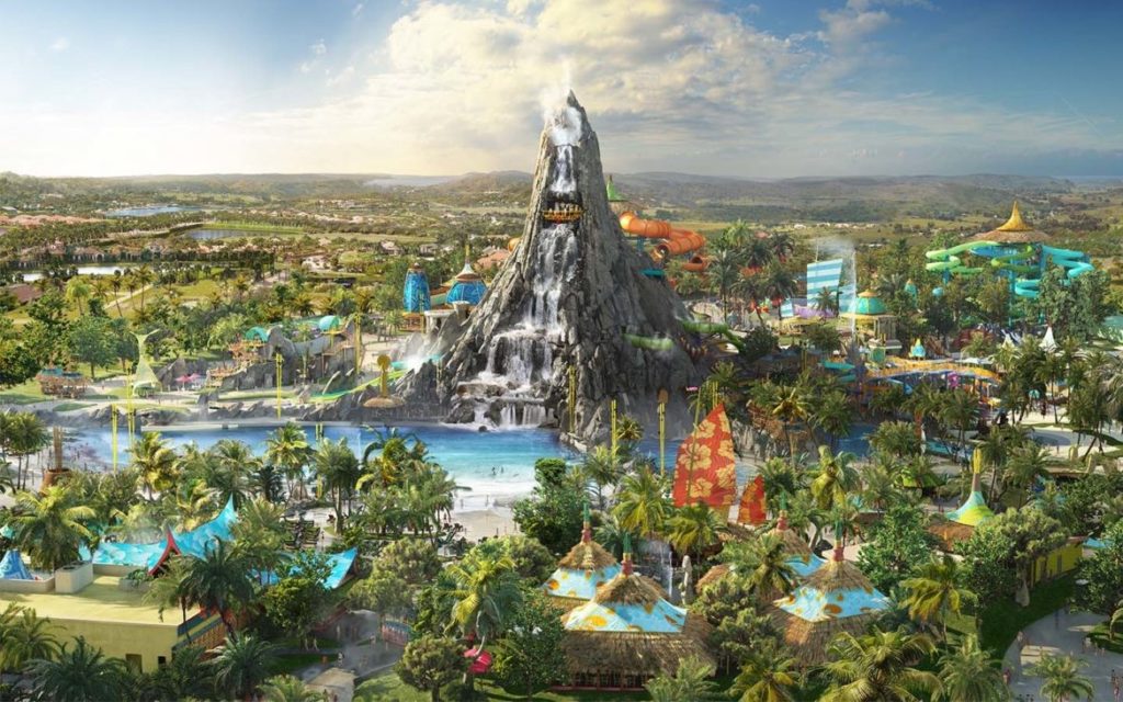 Adventurous dates: Check out the epic waterslides at Universal's Volcano Bay