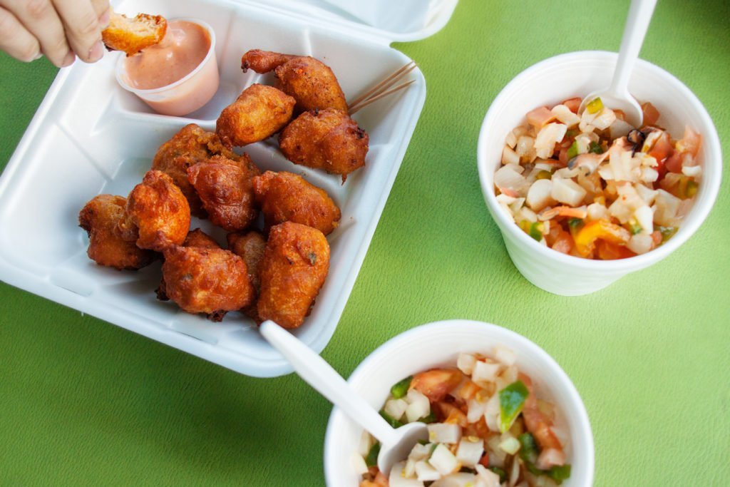 Conch fritters are a must try in Elbow Cay