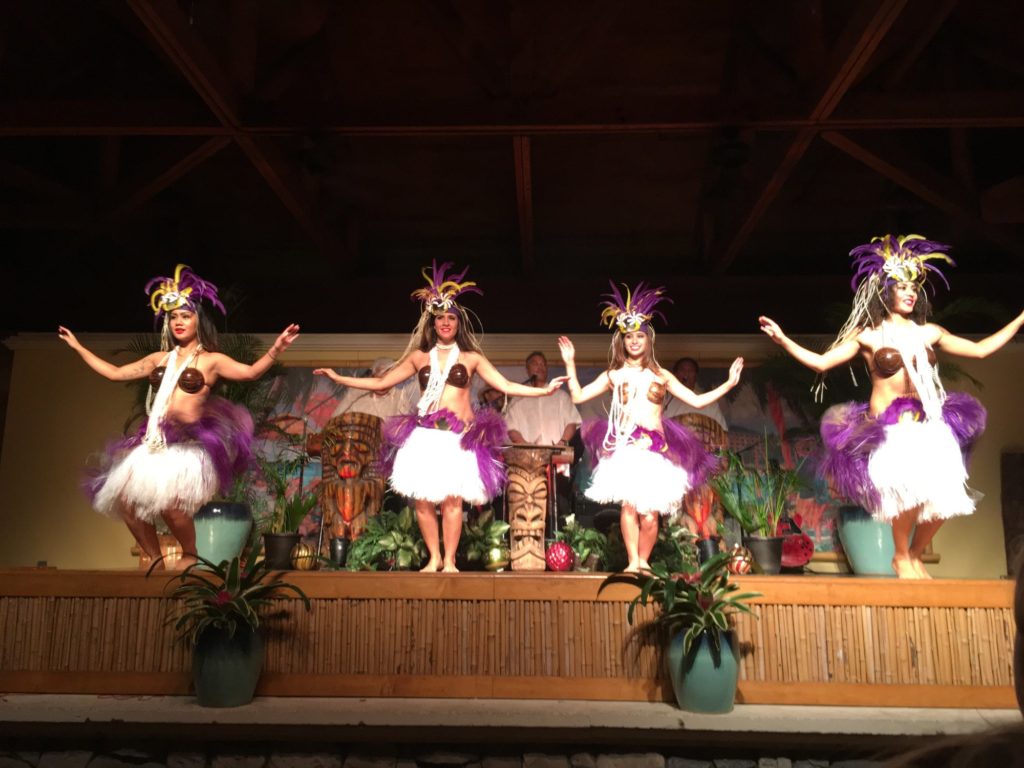 Catch a luau at Loews Royal Pacific Resort