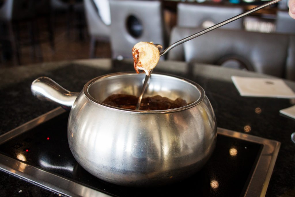 Chocolate S'mores fondue at The Melting Pot Orlando