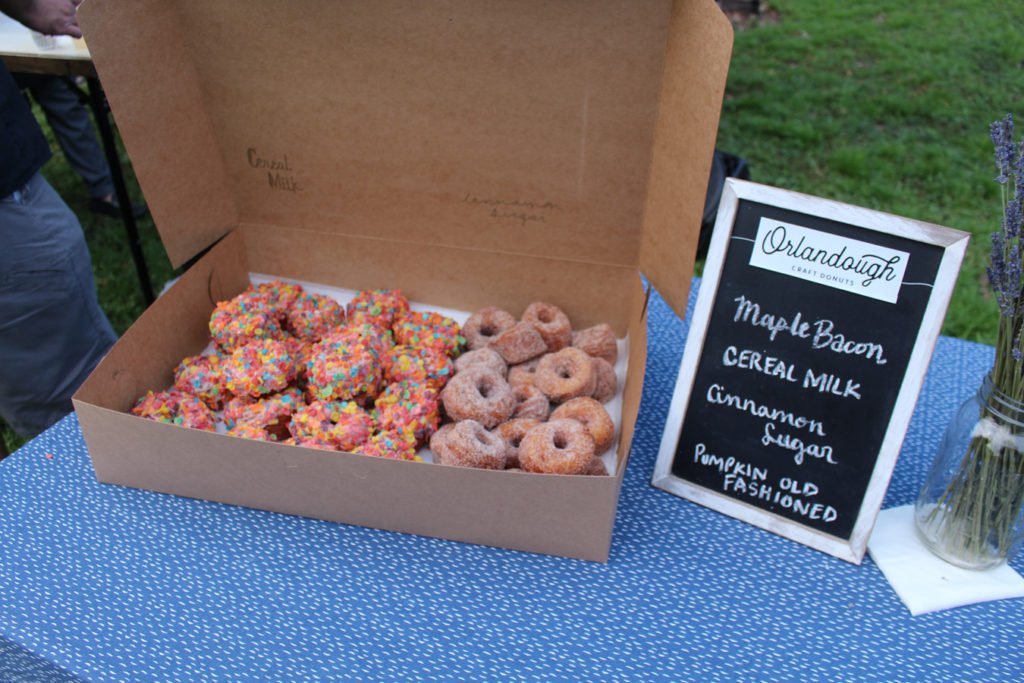 Orlandough doughnuts at the College Park Farmer's Market