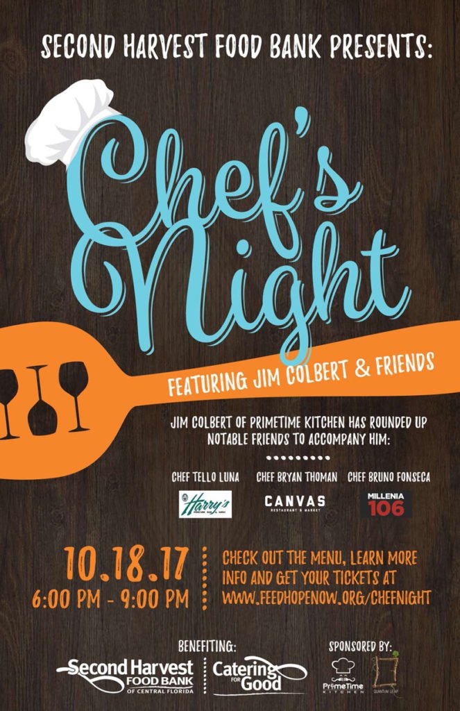 Chef's Night at Second Harvest Food Bank October 2017