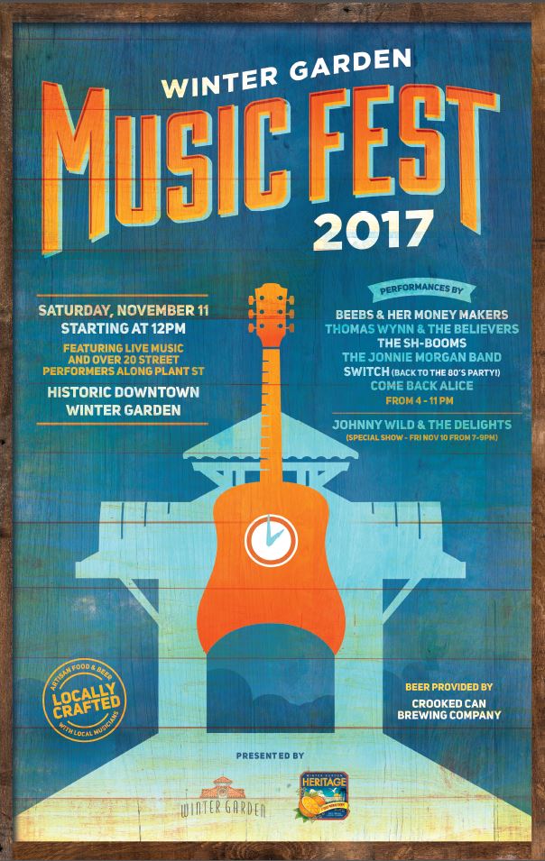10 Reasons To Attend Winter Garden Music Fest This Saturday
