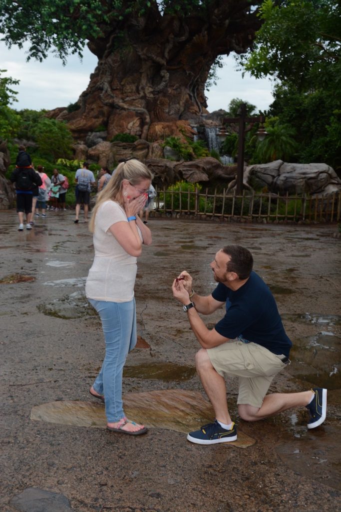 Orlando Wedding Proposals - Dani & Tim at Disney's Animal Kingdom