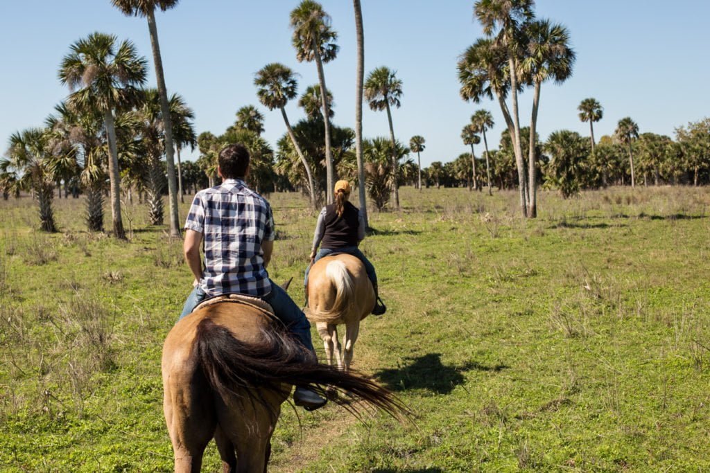 Hidden Palms Ranch Sanford horseback trail rides