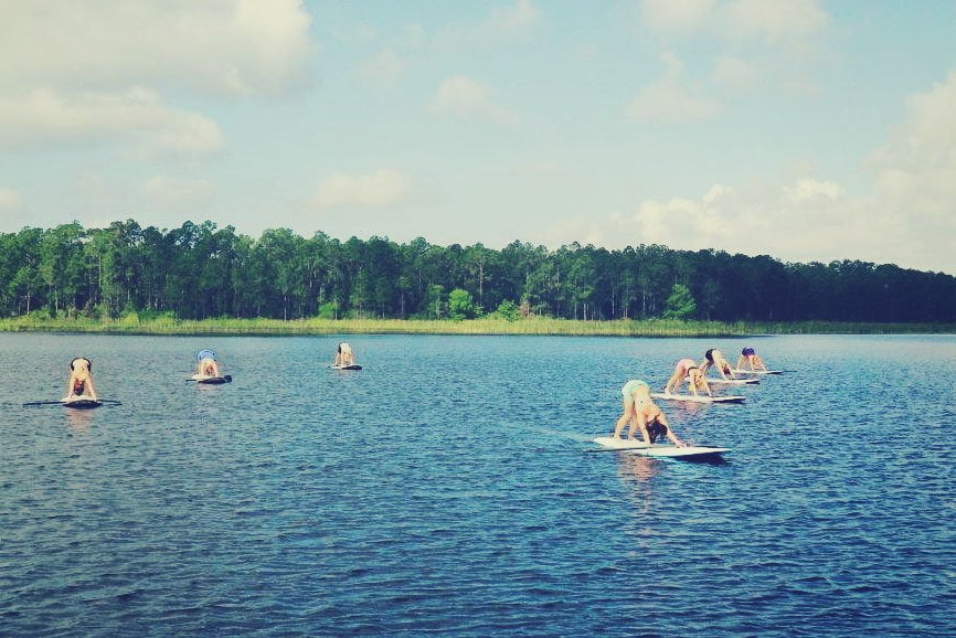 SUP Yoga with Wave of Wellness