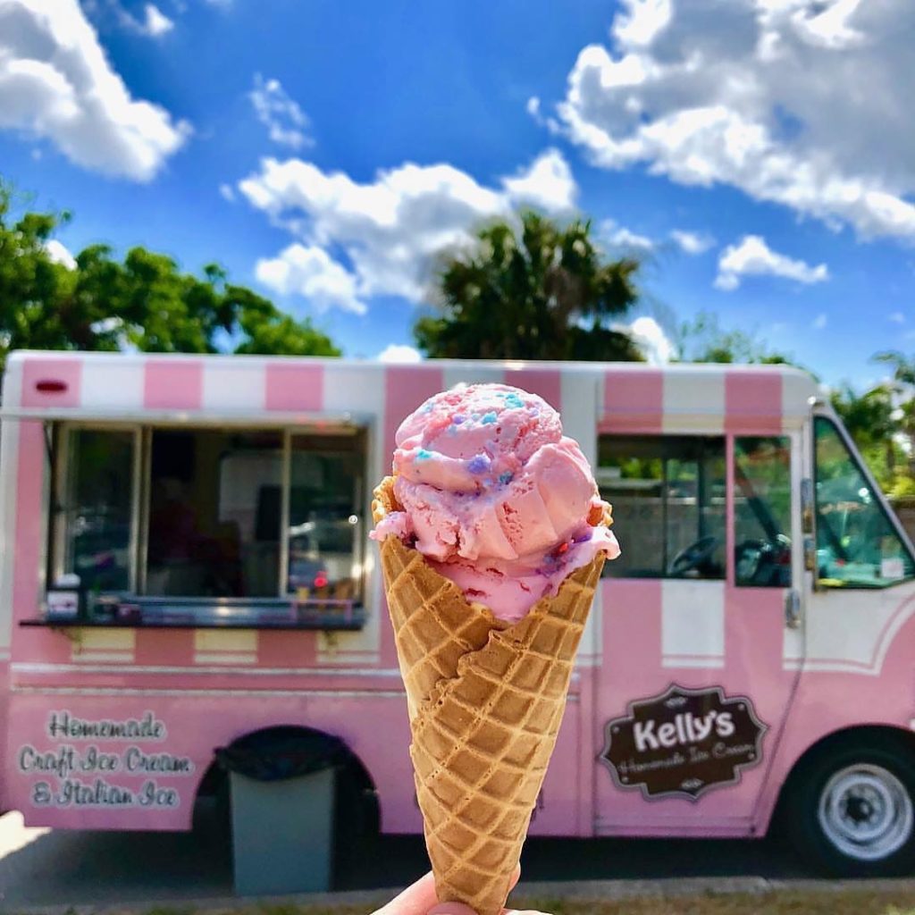 Kelly's Homemade Ice Cream food truck