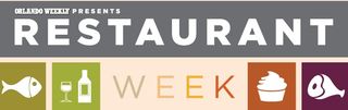 Orlando Restaurant Week, May 1 -31