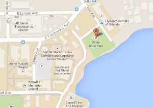 map to winer park beach