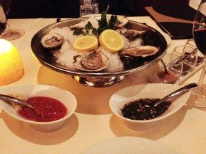 This is the sort of getaway to indulge in some oysters and fine wine.