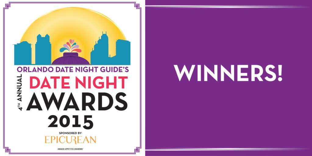 WINNERS: Reader’s Choice Picks in our 4th Annual Orlando Date Night Awards