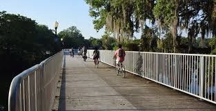 The Orlando Urban Trail, a 3-mile long trail near downtown Orlando connect to the Gaston Edwards Trail. Image credit: City of Orlando