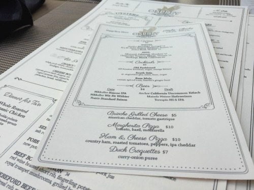 osprey tavern menus
