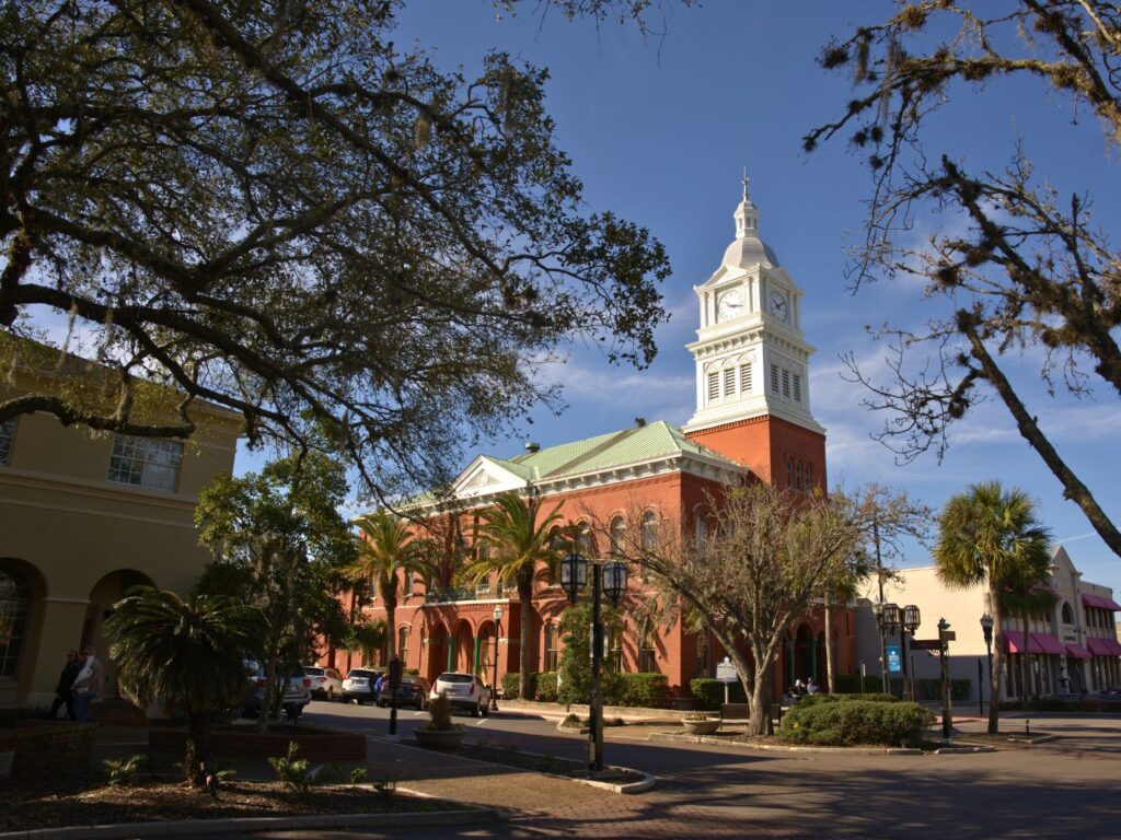 Downtown Amelia Island Florida 