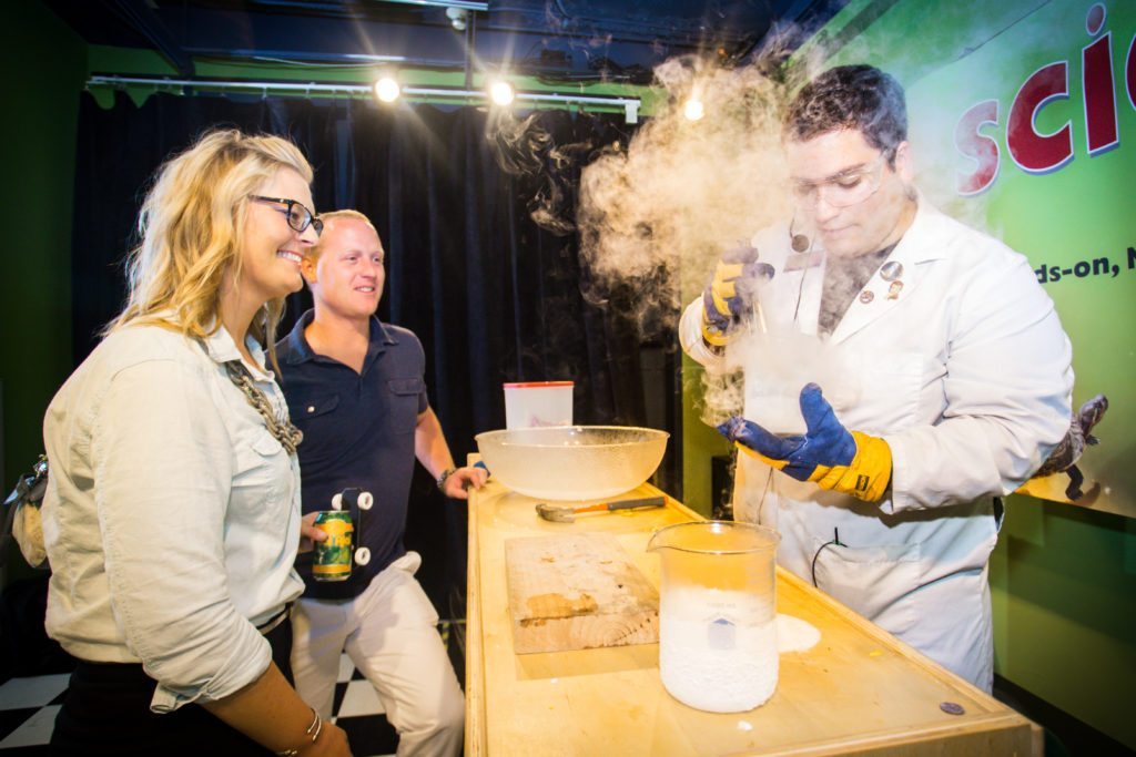 Liquid Nitrogen Demonstations - Courtney Shapiro