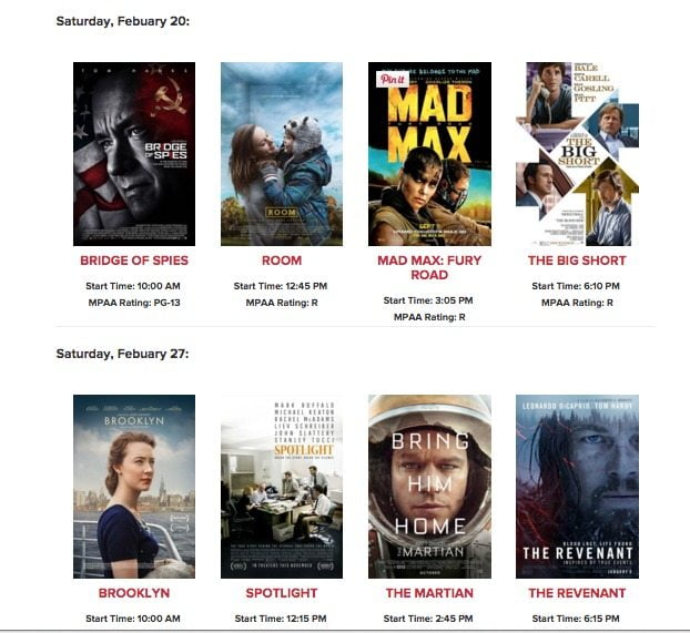AMC's 10th Annual Best Picture Showcase Orlando Date Night Guide