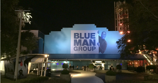 blue-man-group-outside-660 - Orlando Date Night Guide