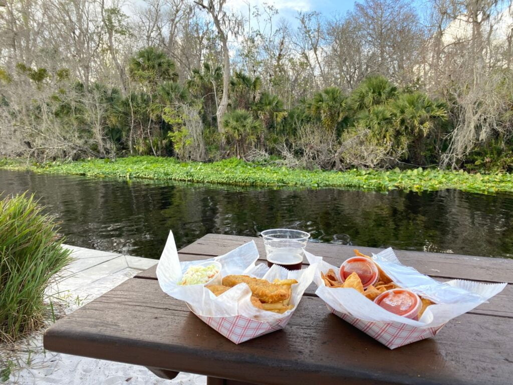 Casual food at Wekiva Island Without a Paddle - Dani Meyering