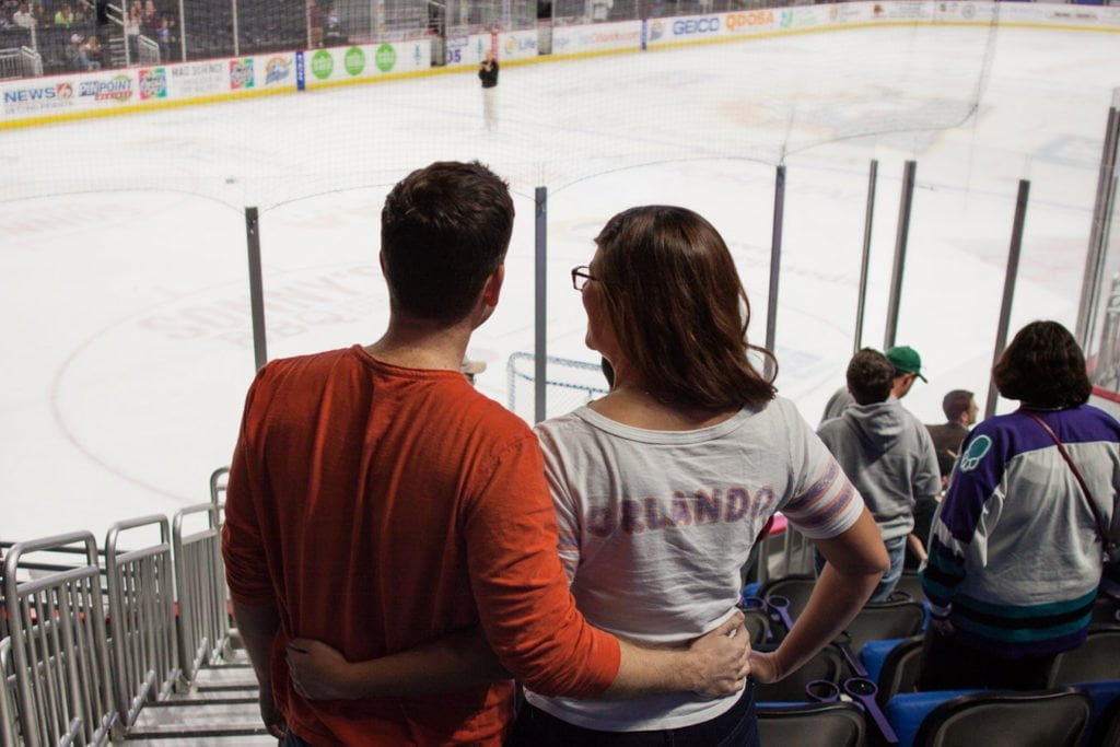 7 Reasons an Orlando Solar Bears Hockey Game is a Date Night Must - Orlando Date night ideas