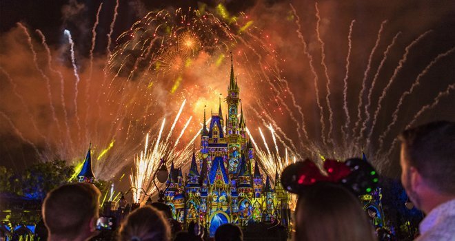Magic Kingdom Disney Fireworks