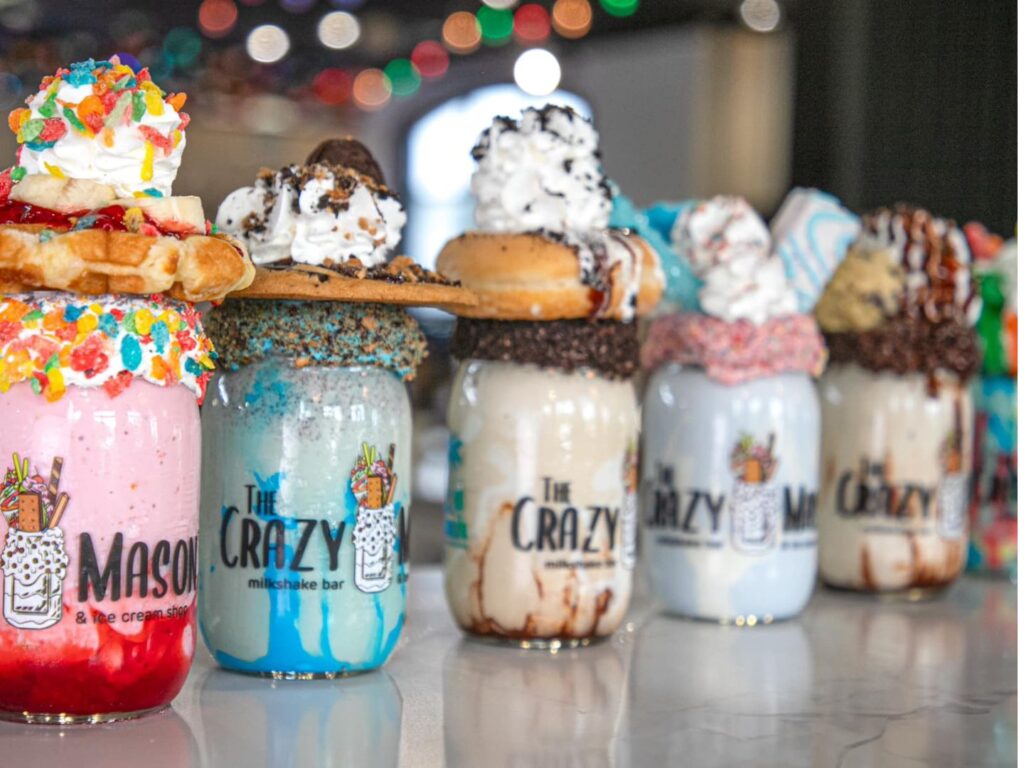 Crazy Mason is a cool  Orlando ice cream shop