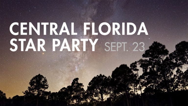 Free Central Florida Star Party at Seminole State Planetarium September 23