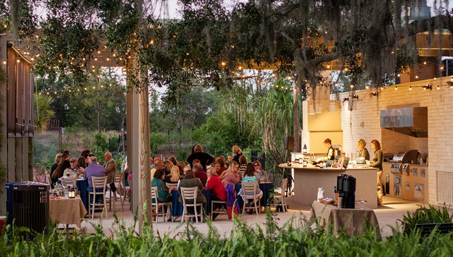 Bok Tower Gardens farm to table dinner