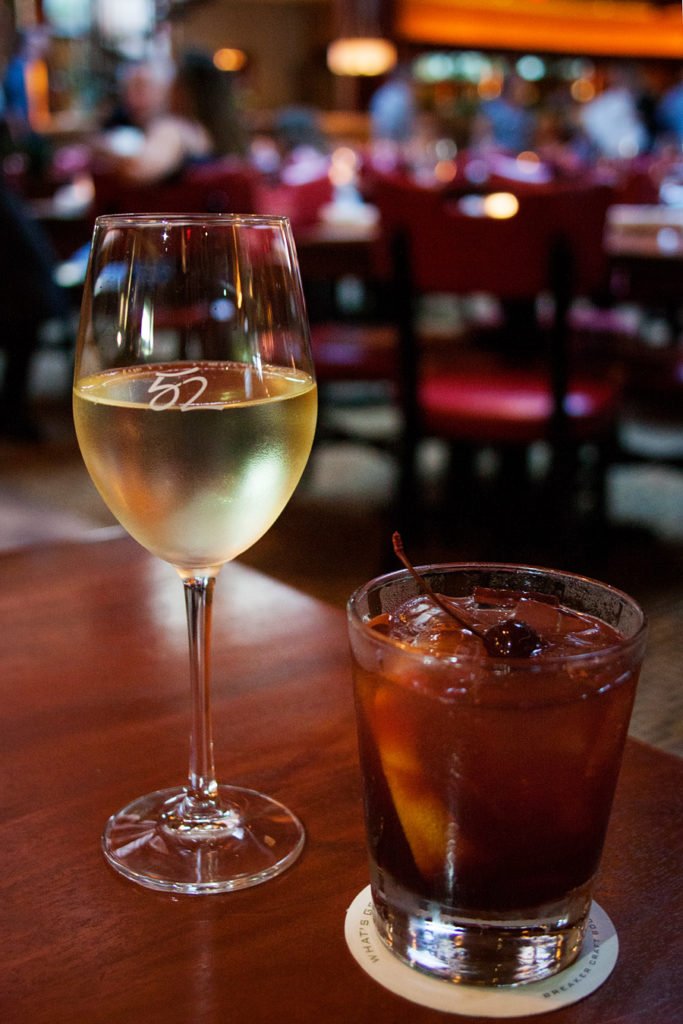 Seasons 52 Harvest Dinner drinks