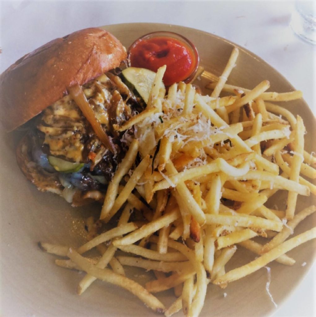 The Rusty Spoon "55" Burger