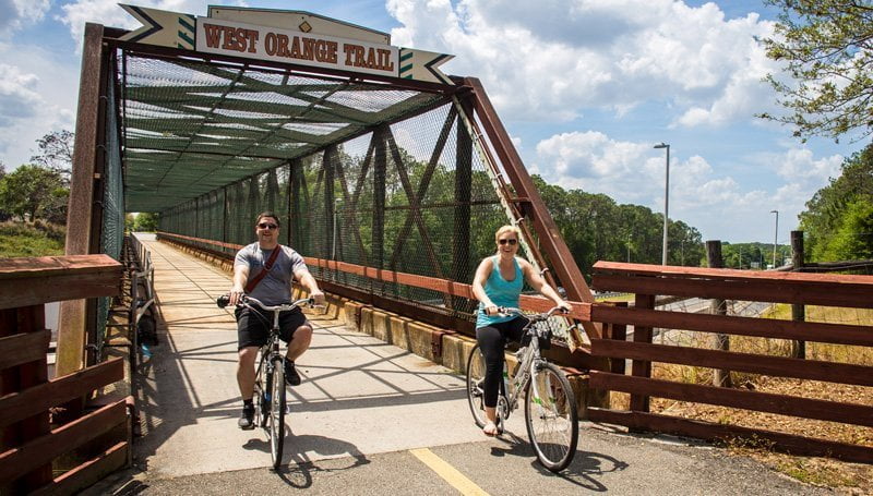 West Orange Trail Bikes and Blades