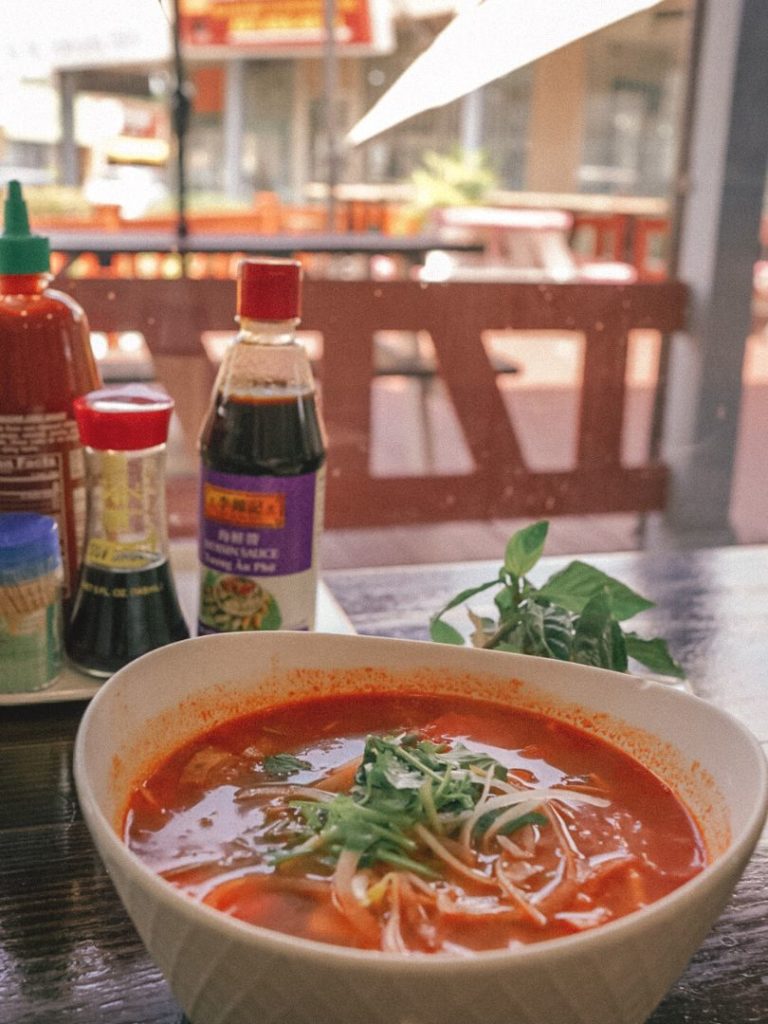 Noodle Bowl at Veggie Garden in Little Vietnam