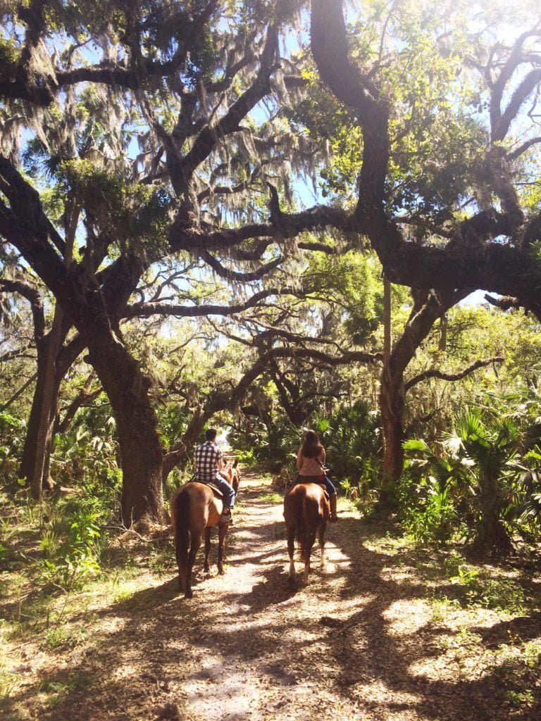 Most romantic experiences in Orlando - Trail ride at Hidden Palms Ranch