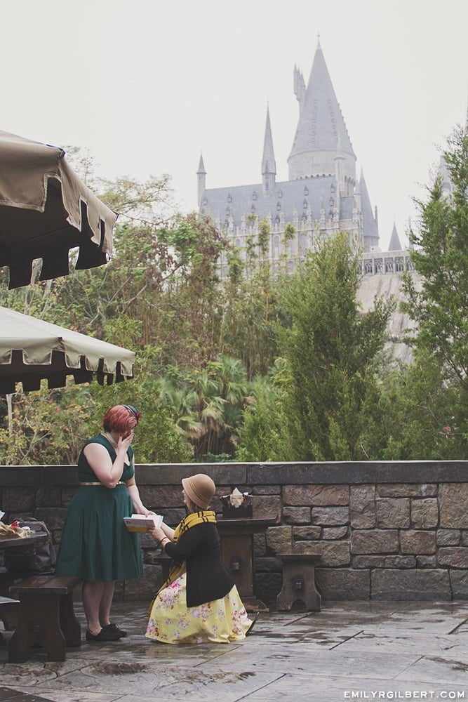 Wizarding World of Harry Potter Orlando Wedding Proposals