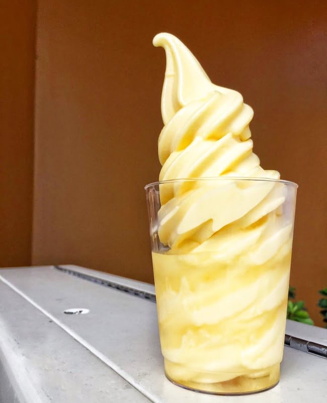 Pineapple Dole Whip at Epcot Food and Wine Festival